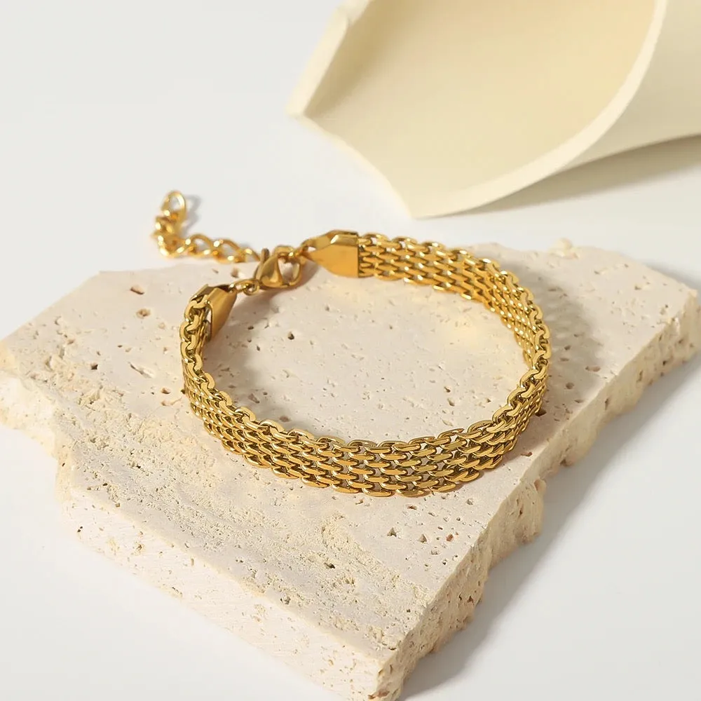 Mesh Chain Bracelet sold by House of Bling product image thumbnail 3