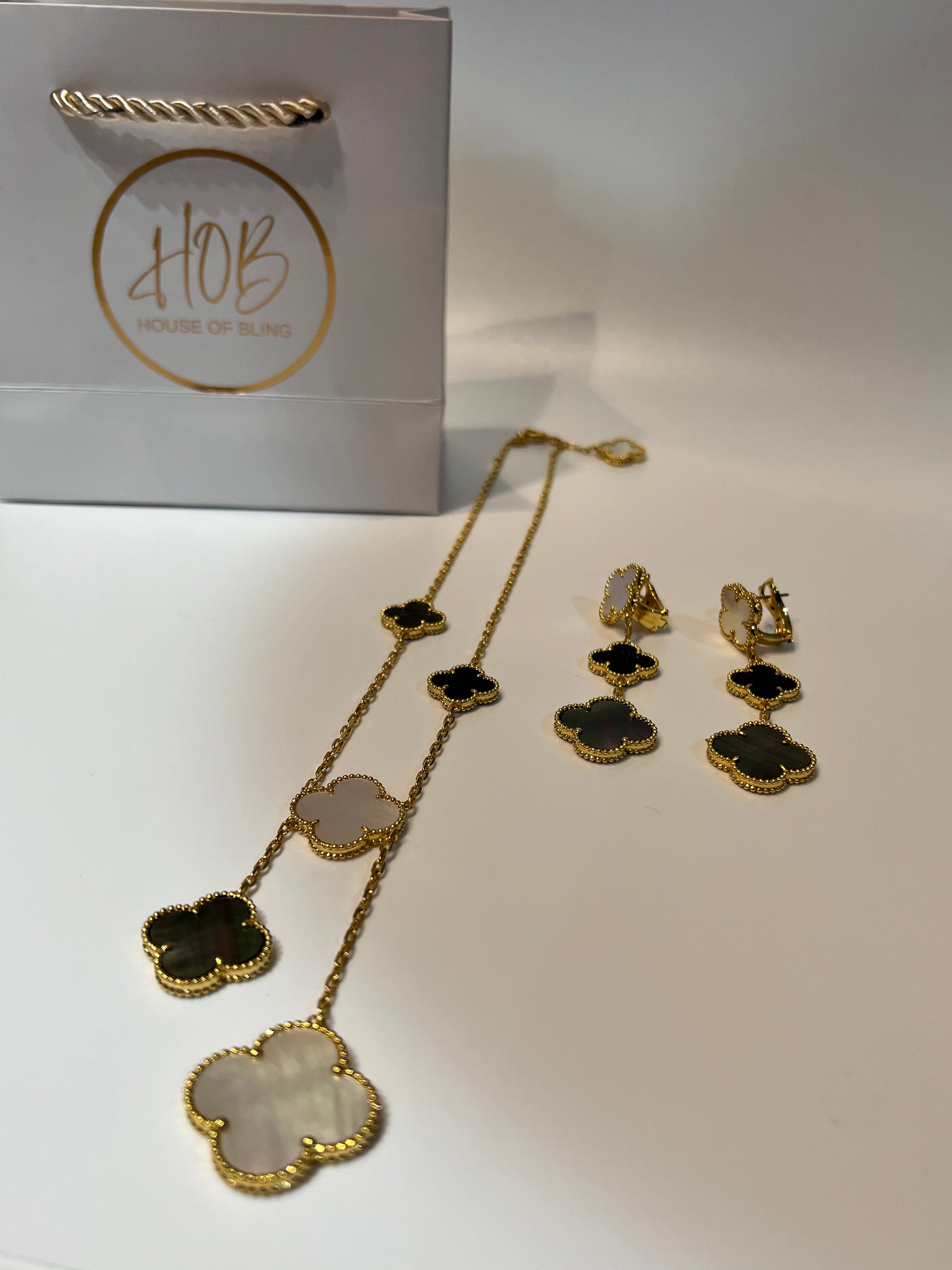 Kate Clover Necklace sold by House of Bling product image thumbnail 4