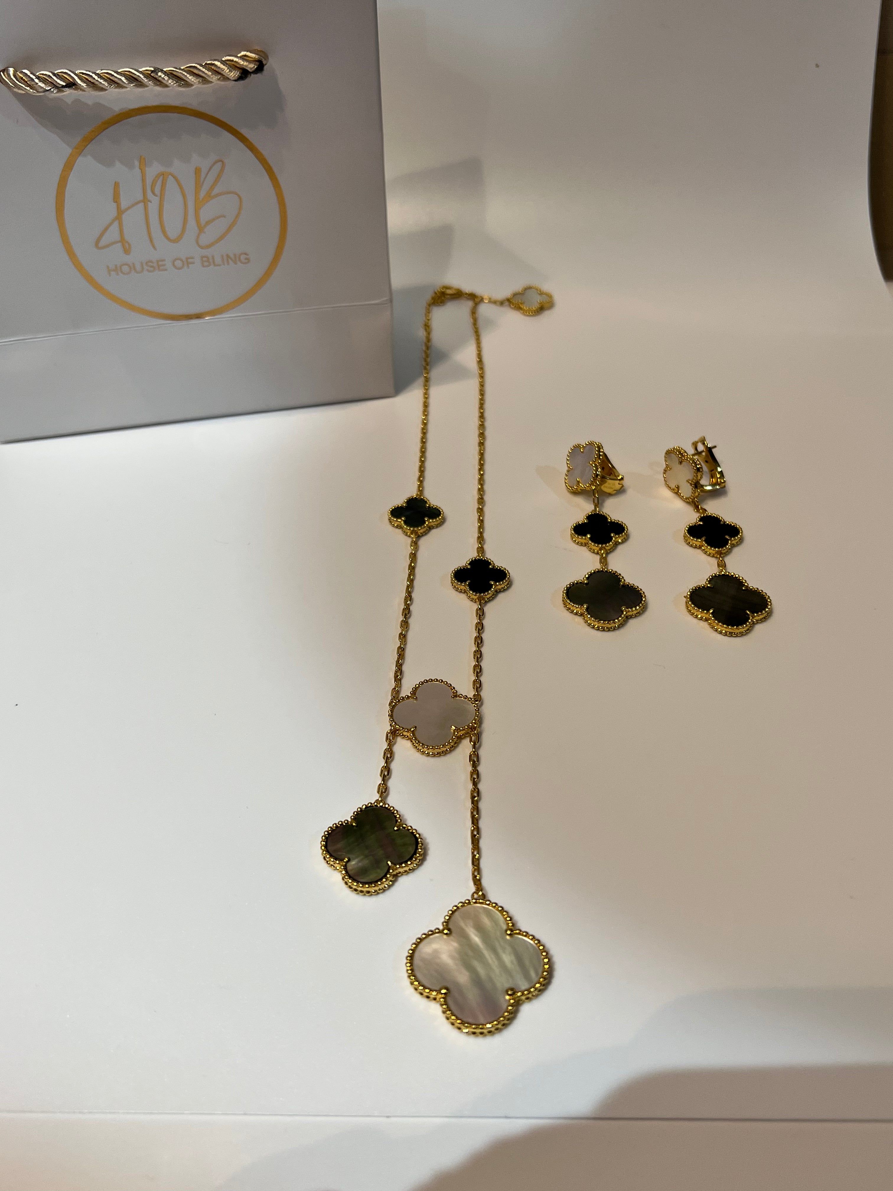 Kate Clover Necklace sold by House of Bling product image thumbnail 3