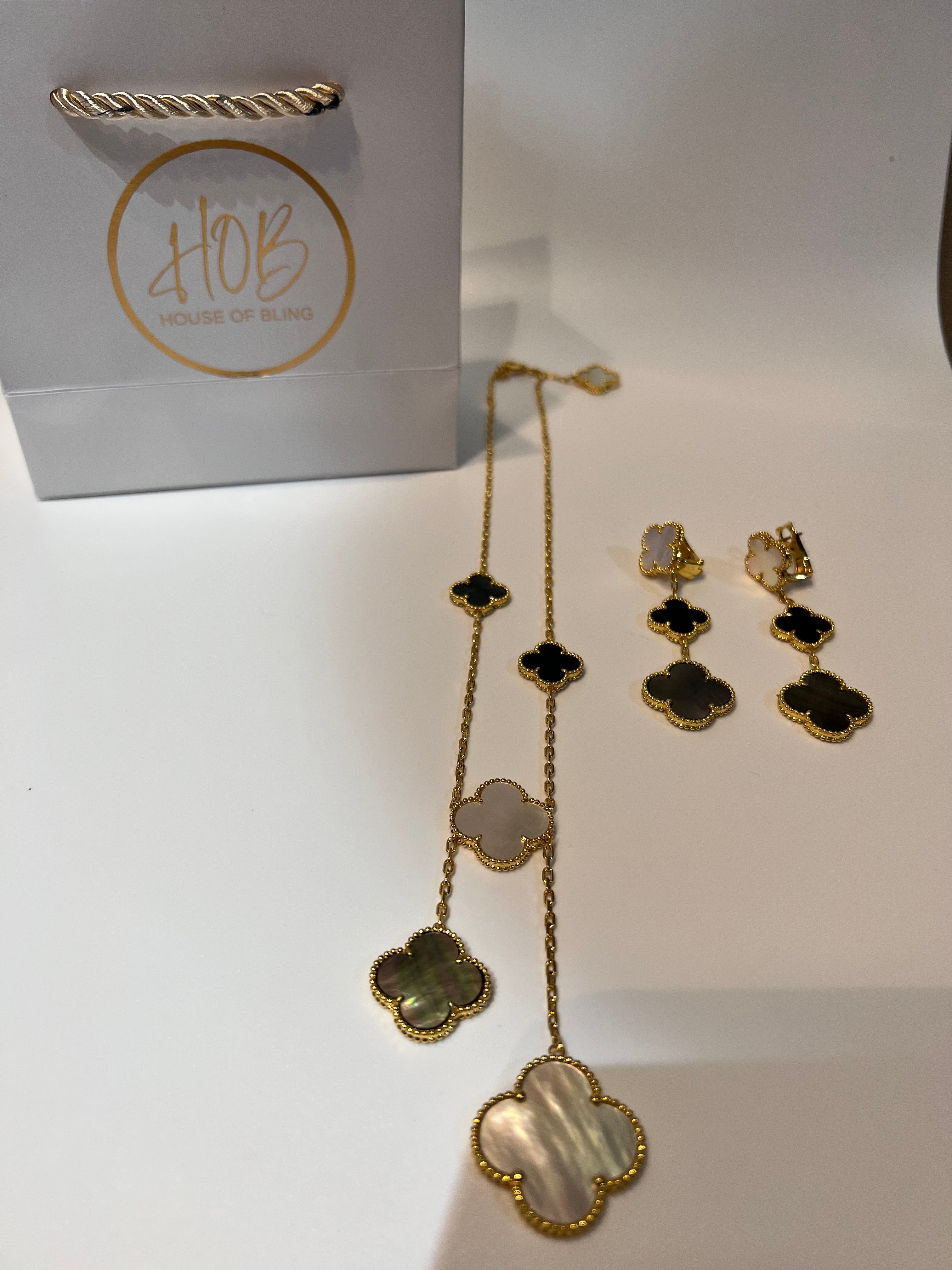 Kate Clover Necklace sold by House of Bling