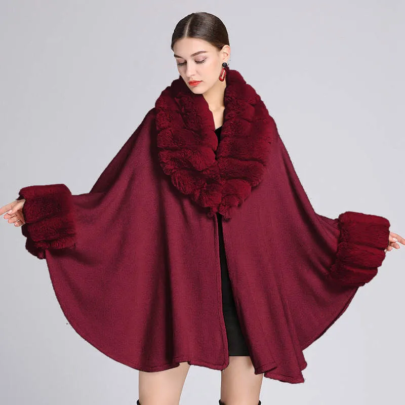 Solid Color Ponchos sold by House of Bling product image thumbnail 3