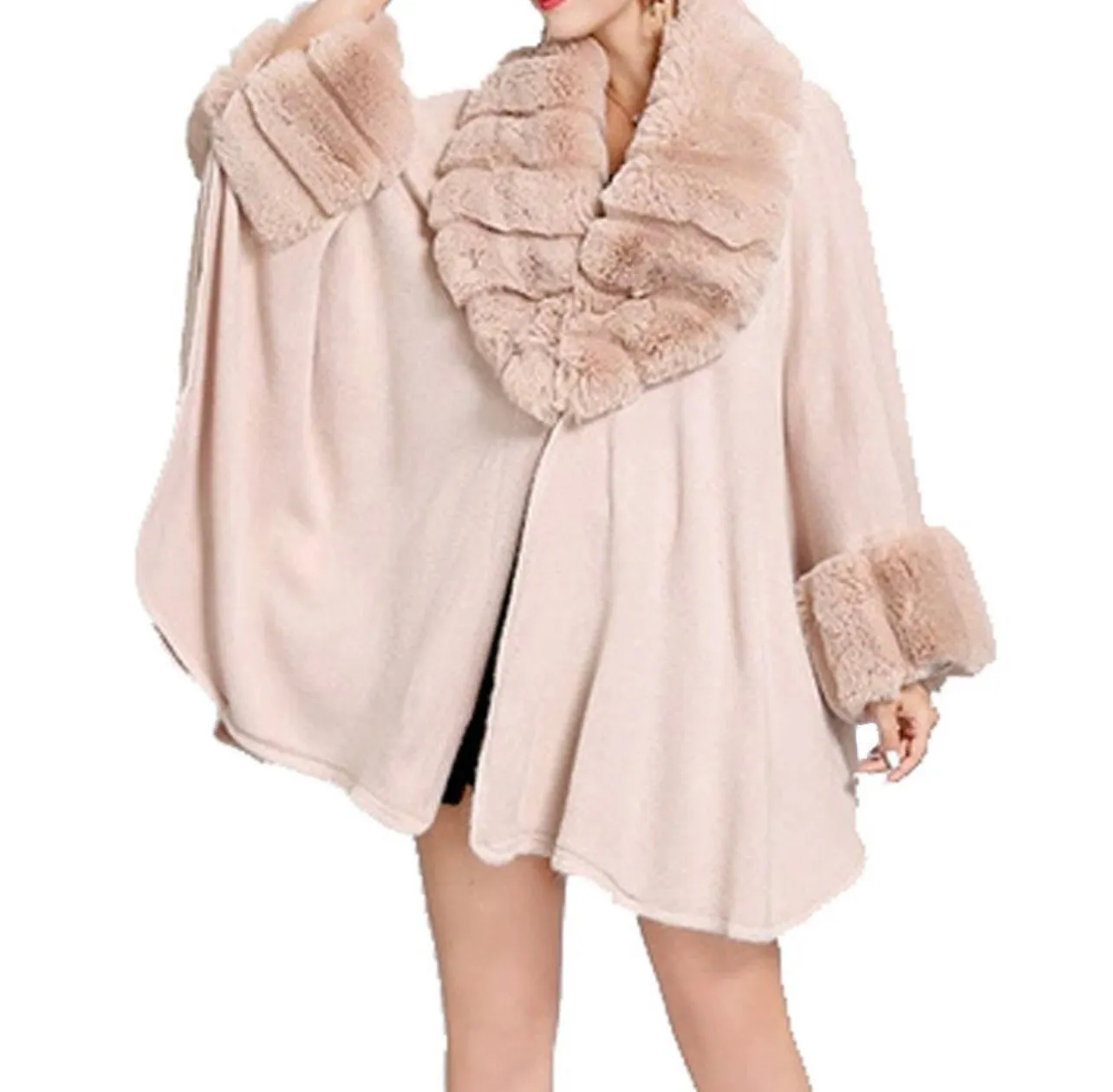 Solid Color Ponchos sold by House of Bling product image thumbnail 4