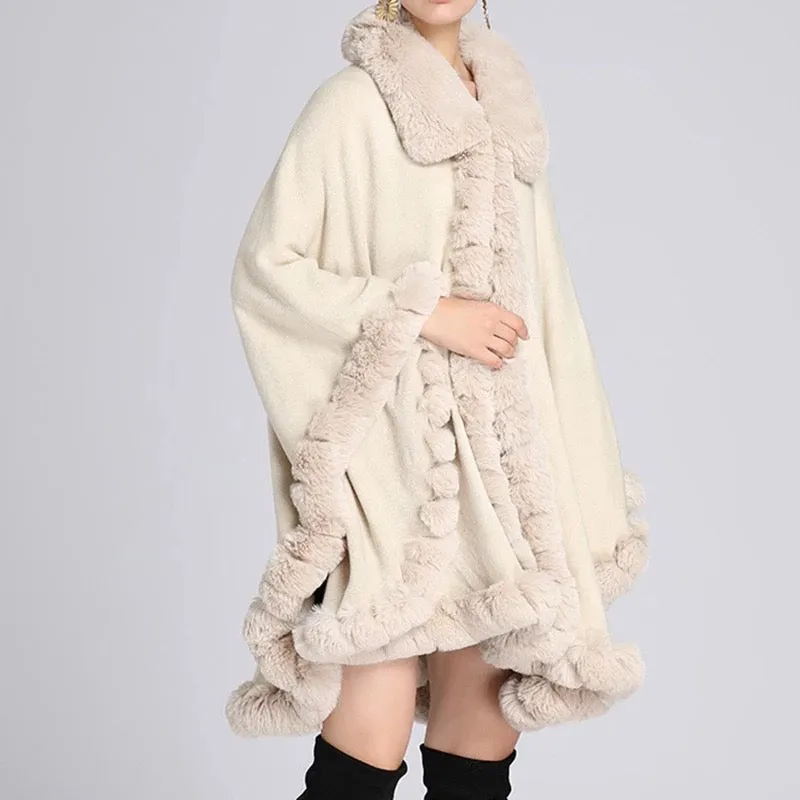 Royal Fur Ponchos sold by House of Bling product image thumbnail 2