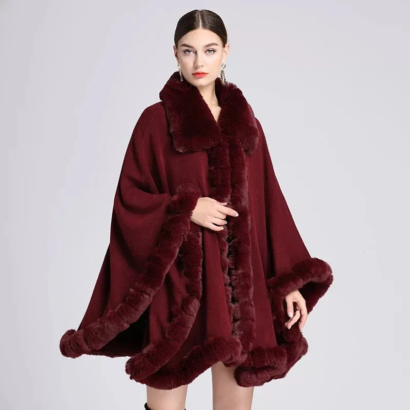 Royal Fur Ponchos sold by House of Bling