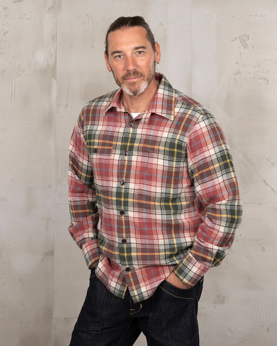 1935 Roamer Shirt Alaska Brick – Vintage Flannel Shirt - XL sold by Pike Brothers