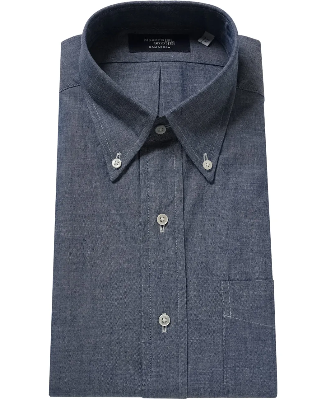 TOKYO SLIM FIT - SPORT Button Down Chambray sold by Kamakura