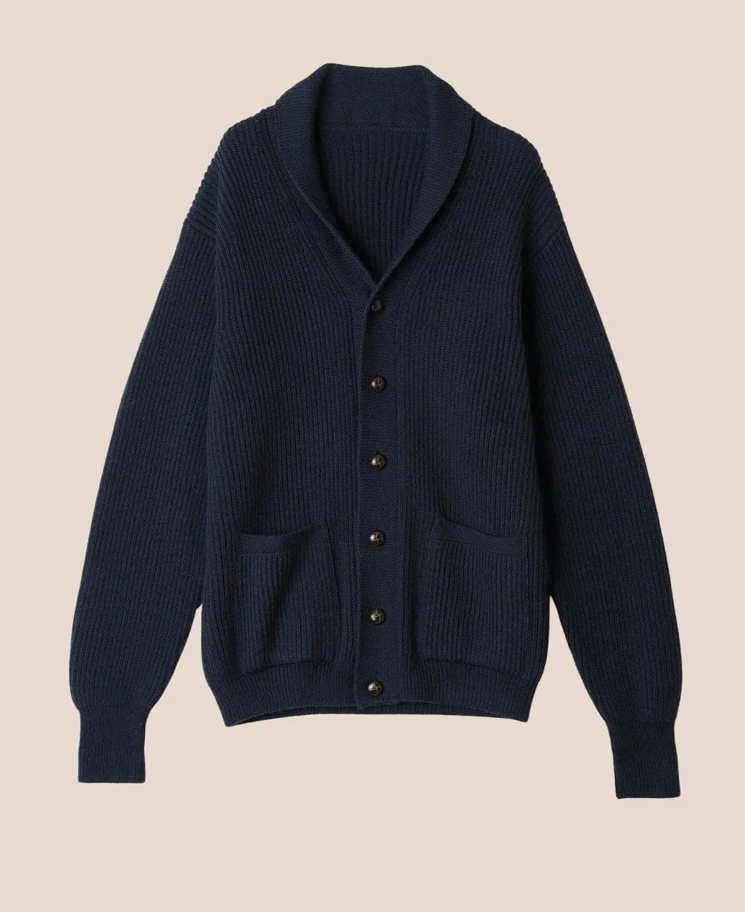 McQueen Shawl Collar Cardigan sold by Kamakura