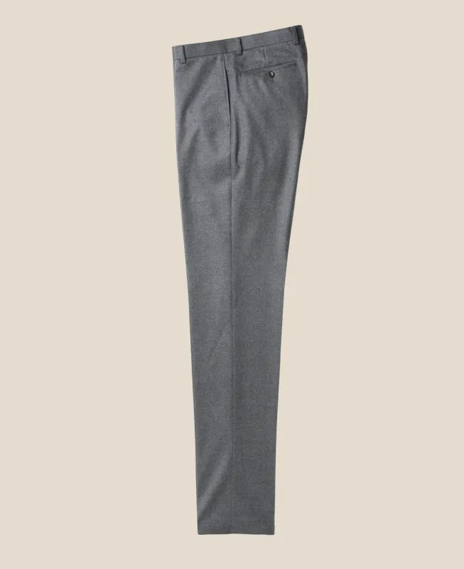 CLASSIC CUT IVY TROUSERS SAXONY WOOL sold by Kamakura