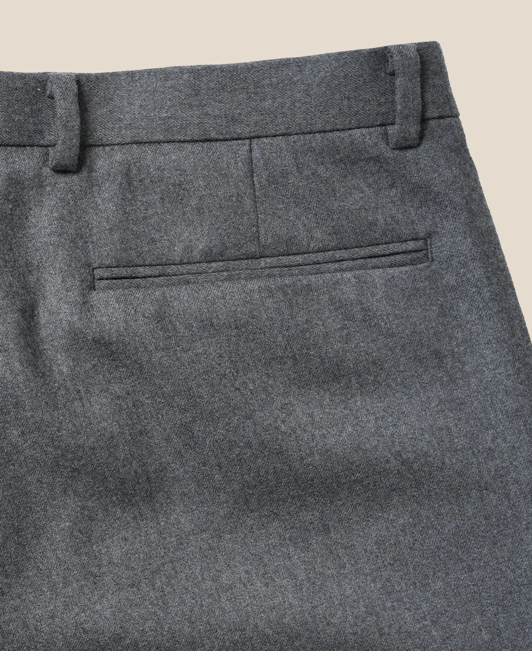 CLASSIC CUT IVY TROUSERS SAXONY WOOL sold by Kamakura product image thumbnail 2