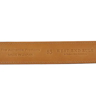 CALF LEATHER BELT sold by Kamakura product image thumbnail 3