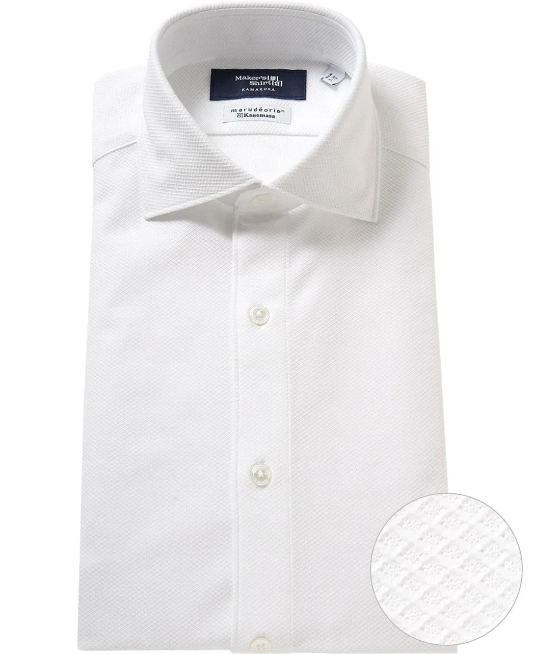 Tokyo Slim Fit - Spread Leno Jacquard J-Tech Stretch EASY CARE sold by Kamakura