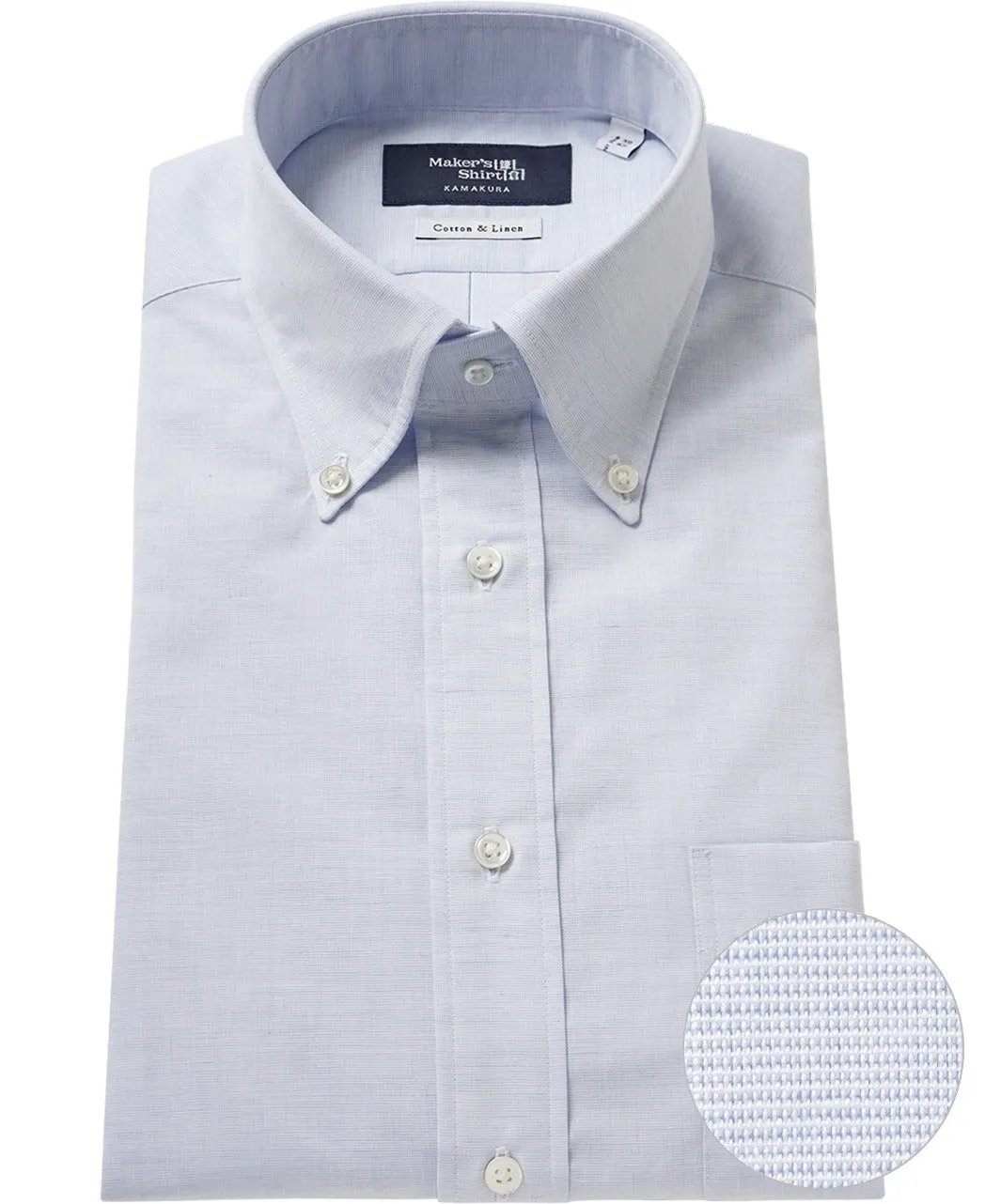 TOKYO SLIM FIT - Button Down Cotton Linen sold by Kamakura product image thumbnail 5