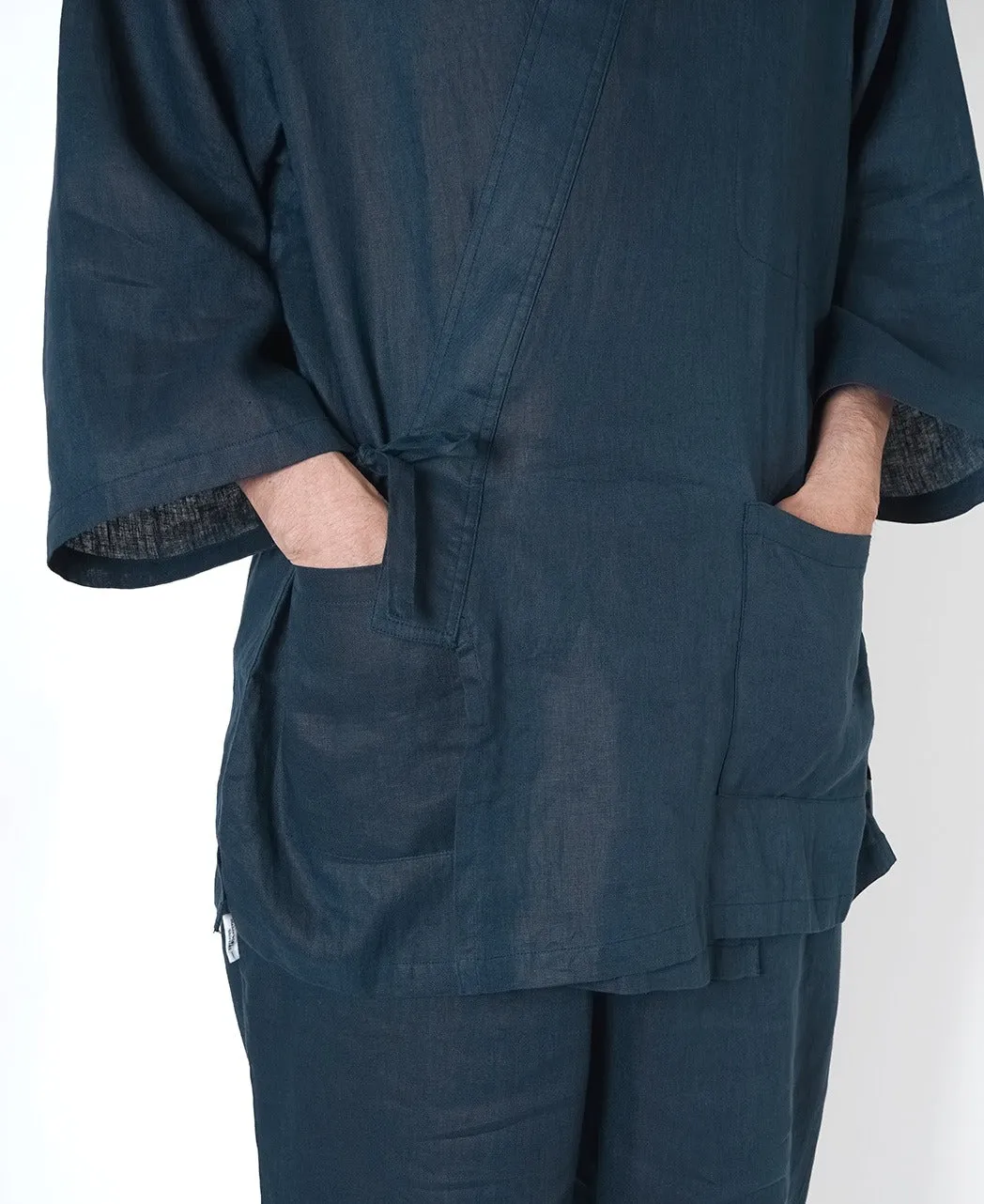 Linen Summer Jinbei sold by Kamakura product image thumbnail 3