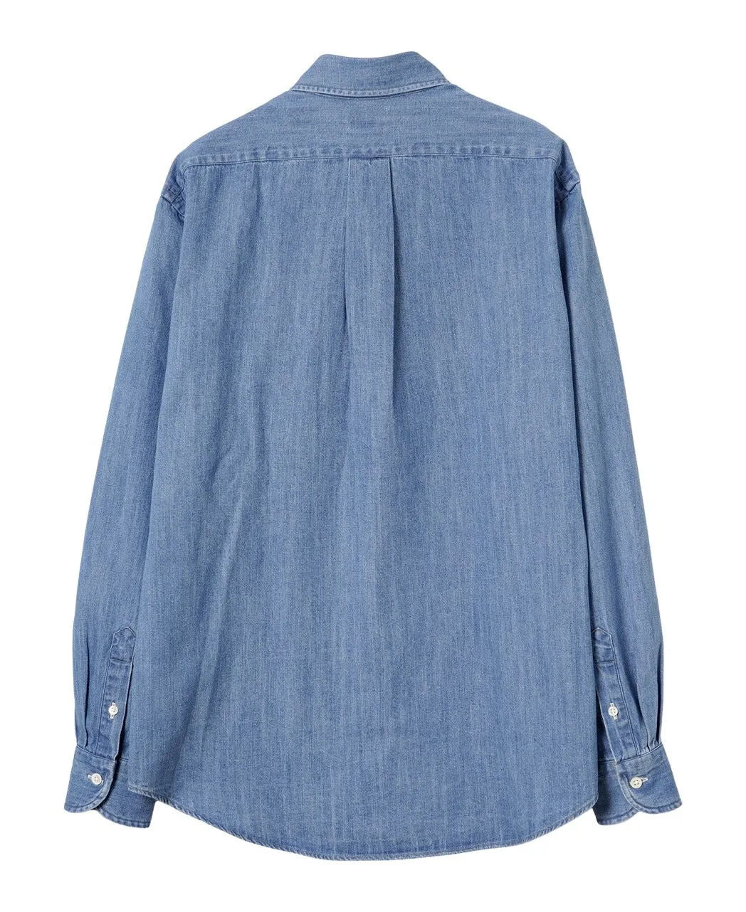 Tokyo Fit - Button Down Casual Denim Shirt sold by Kamakura product image thumbnail 3