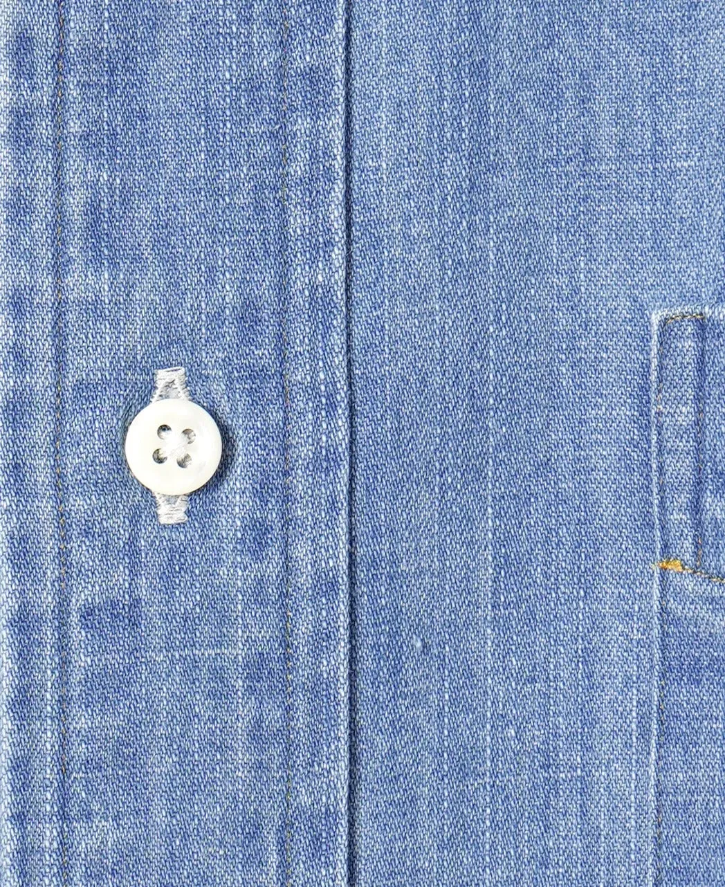 Tokyo Fit - Button Down Casual Denim Shirt sold by Kamakura product image thumbnail 2