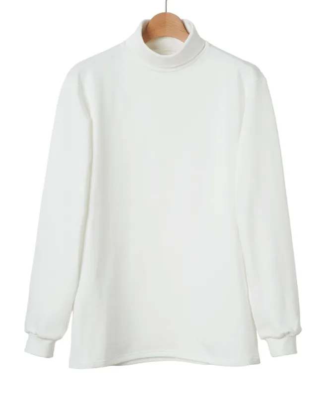 Turtleneck Jersey Top sold by Kamakura