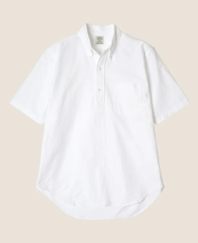 VINTAGE IVY BD POPOVER OXFORD sold by Kamakura