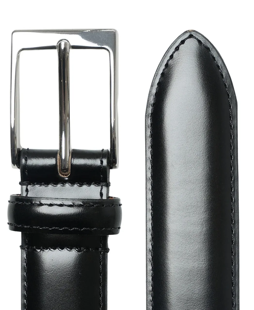 Smooth Leather Belt sold by Kamakura