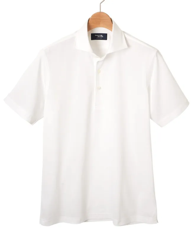 Business POLO SHIRT - Spread Pique Jersey sold by Kamakura
