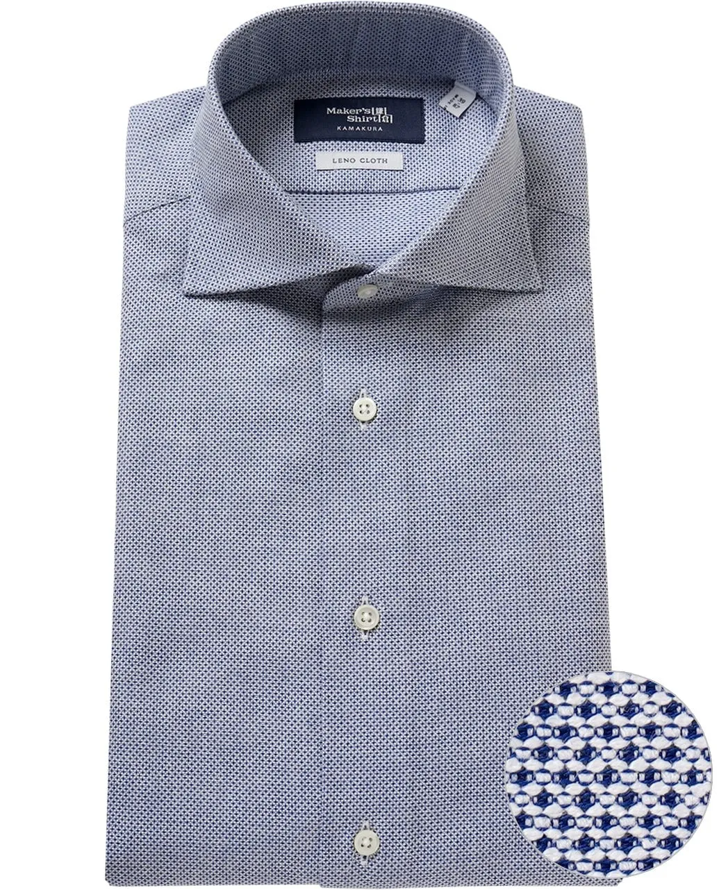 TOKYO SLIM FIT - Italian Spread Leno sold by Kamakura