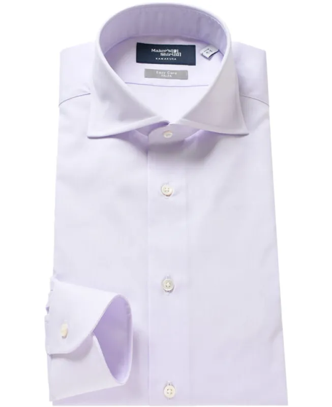 TOKYO SLIM FIT- Italian Spread Pinpoint Oxford J-TECH EASY CARE sold by Kamakura