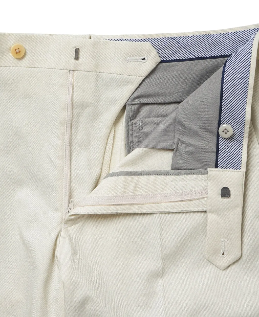 Flat-Front Stretch Pants Cotton Blend sold by Kamakura product image thumbnail 4