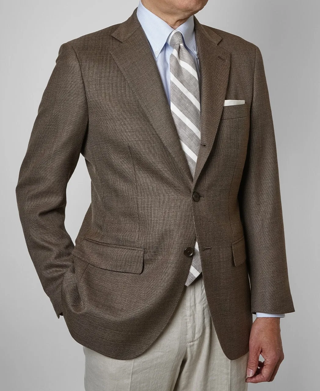 Bishu Tech Wool Hopsack Jacket sold by Kamakura product image thumbnail 2