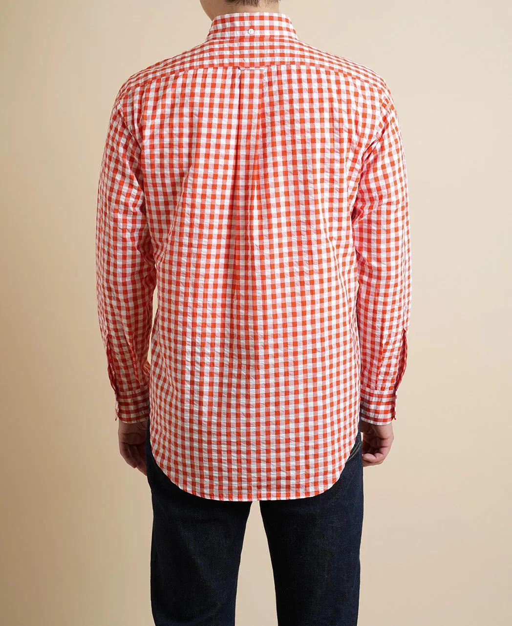 VINTAGE IVY BUTTON-DOWN SEERSUCKER CHECK sold by Kamakura product image thumbnail 4