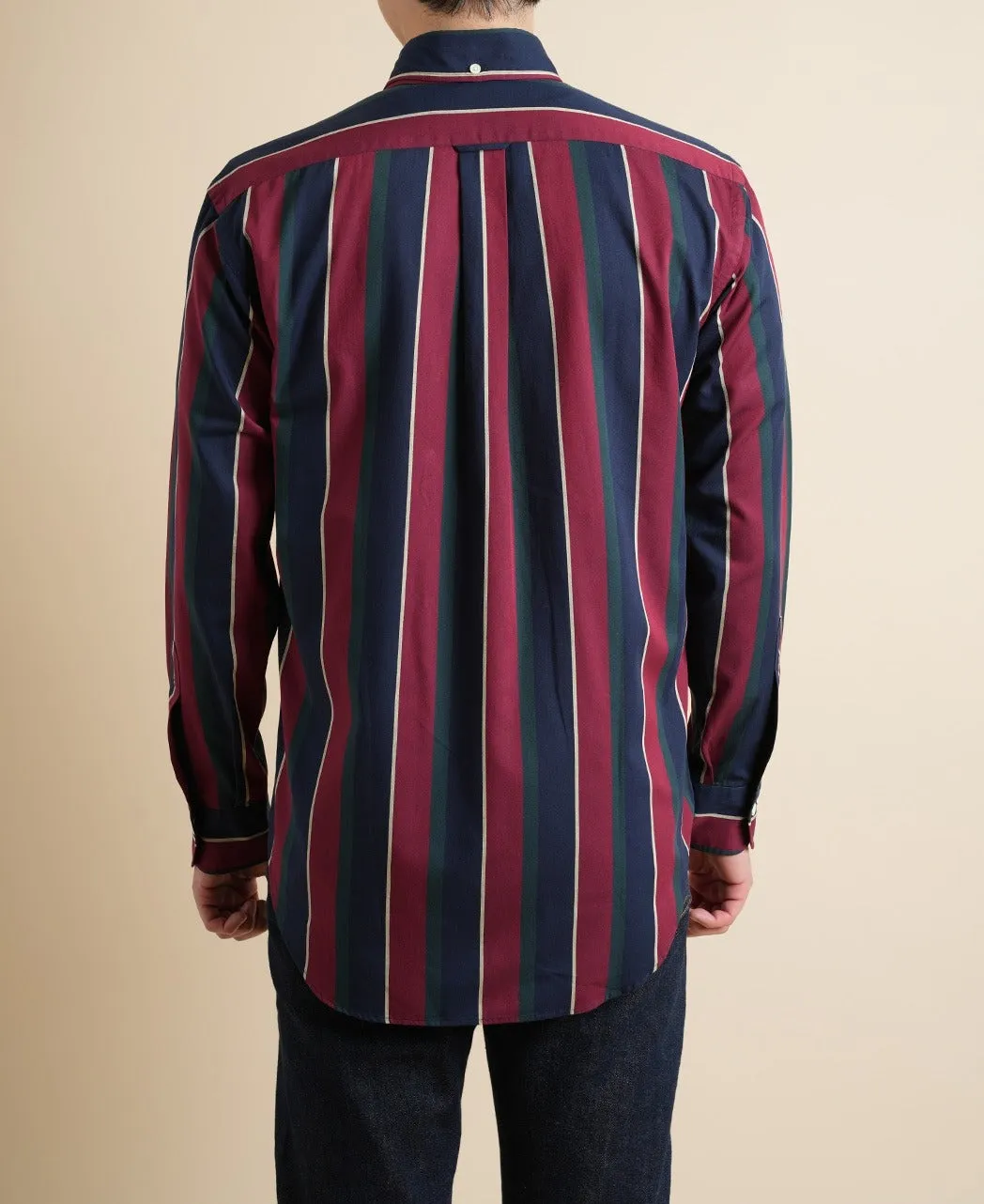 VINTAGE IVY REGIMENTAL STRIPE SHIRT sold by Kamakura product image thumbnail 4