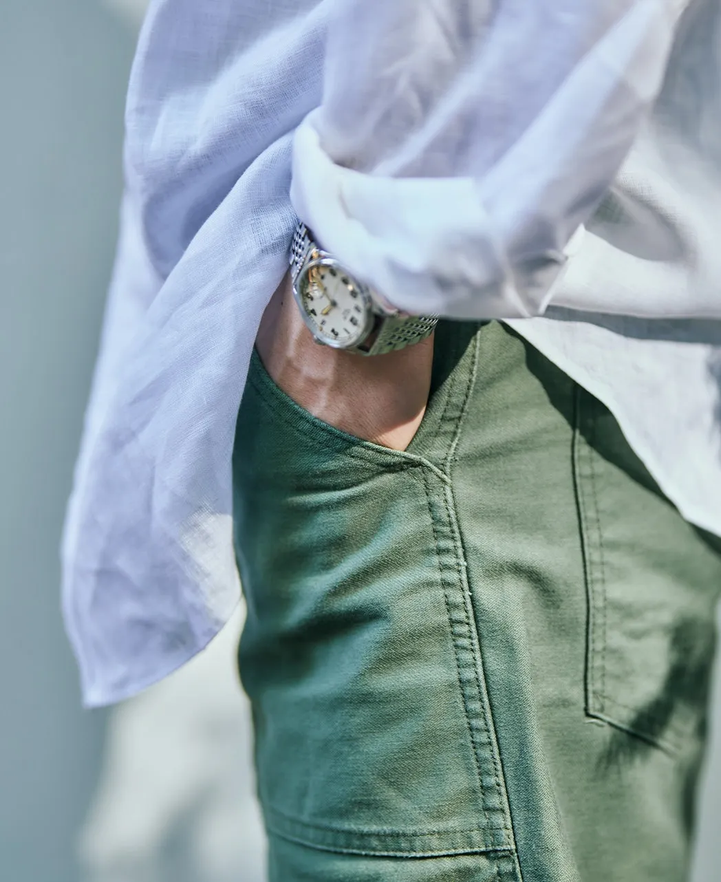 Napoli Linen Shorts sold by Kamakura product image thumbnail 3