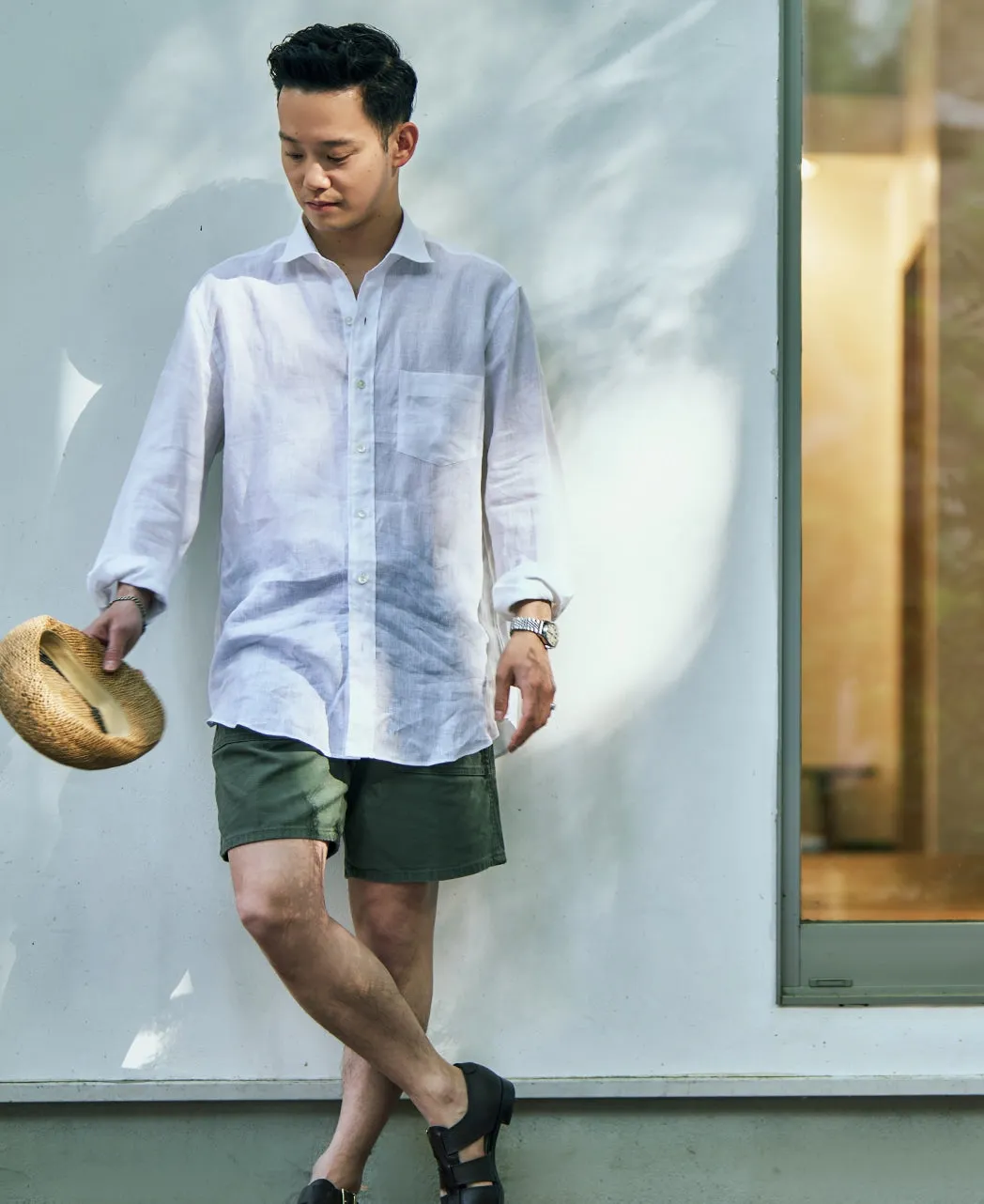 Napoli Linen Shorts sold by Kamakura product image thumbnail 2