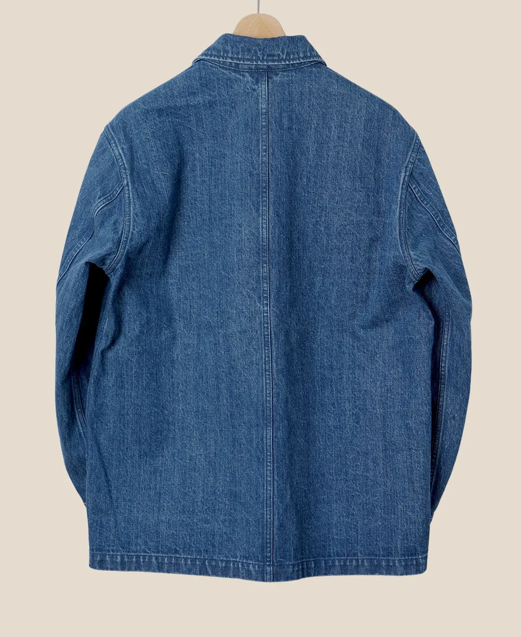 Denim French Work Jacket sold by Kamakura product image thumbnail 2