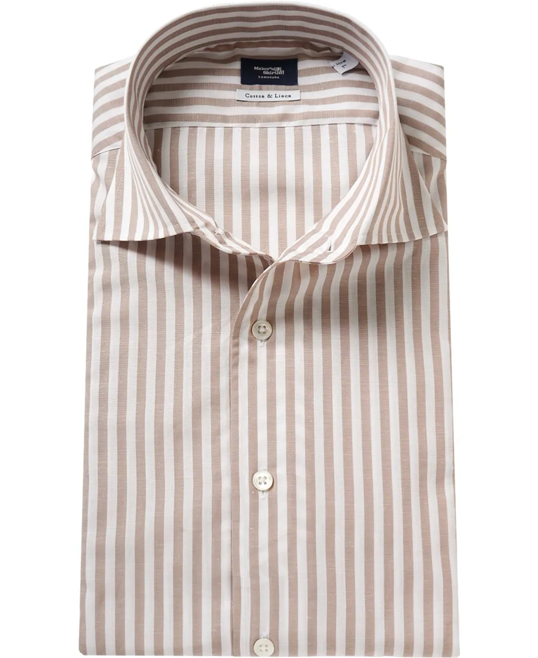 TOKYO SLIM FIT - One-Piece Collar Cotton Linen sold by Kamakura product image thumbnail 5
