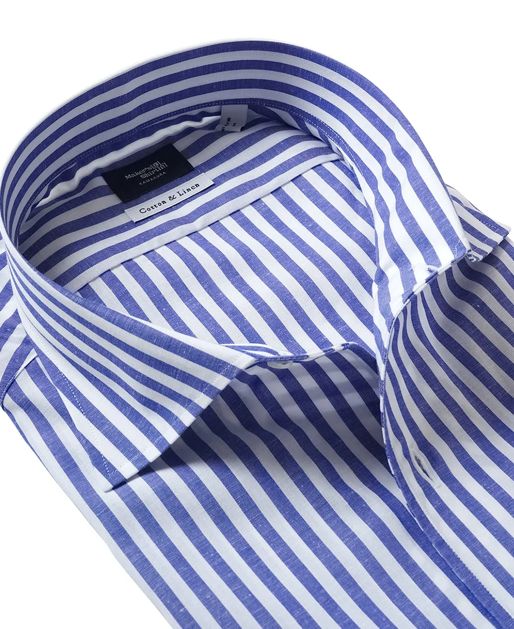 TOKYO SLIM FIT - One-Piece Collar Cotton Linen sold by Kamakura product image thumbnail 3