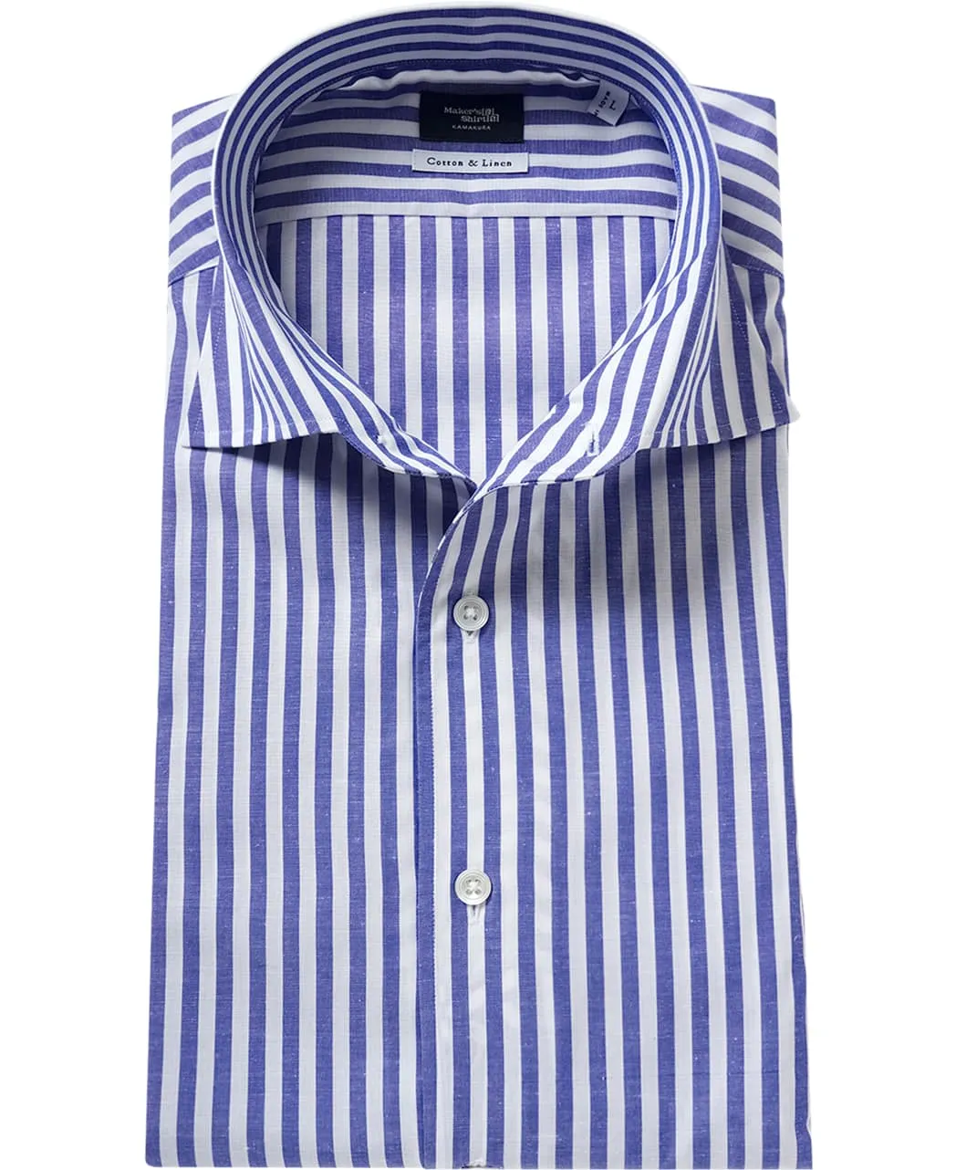 TOKYO SLIM FIT - One-Piece Collar Cotton Linen sold by Kamakura