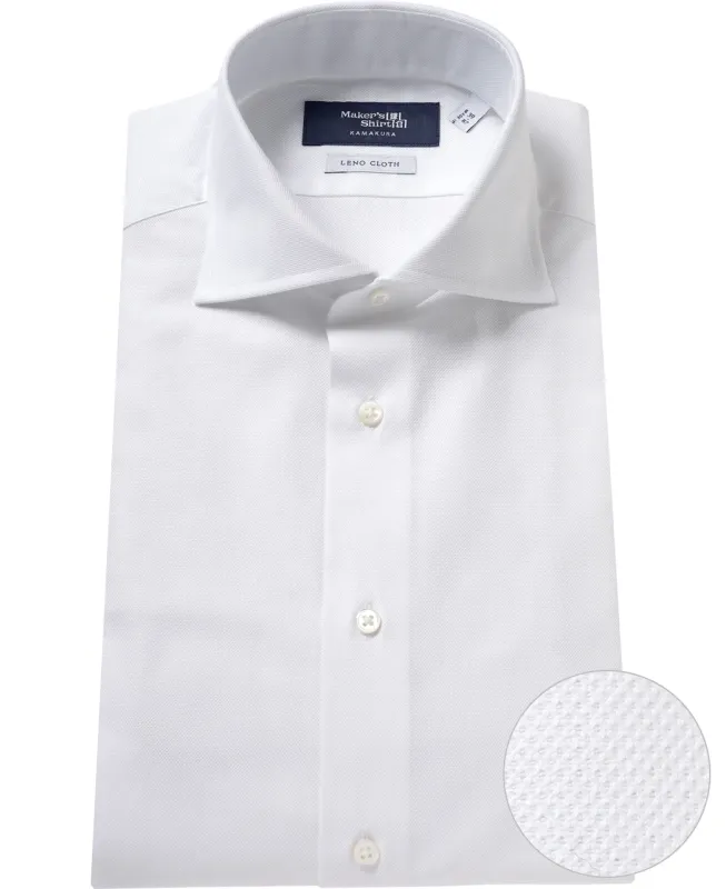 TOKYO SLIM FIT -  Italian Spread Leno made by Kamakura