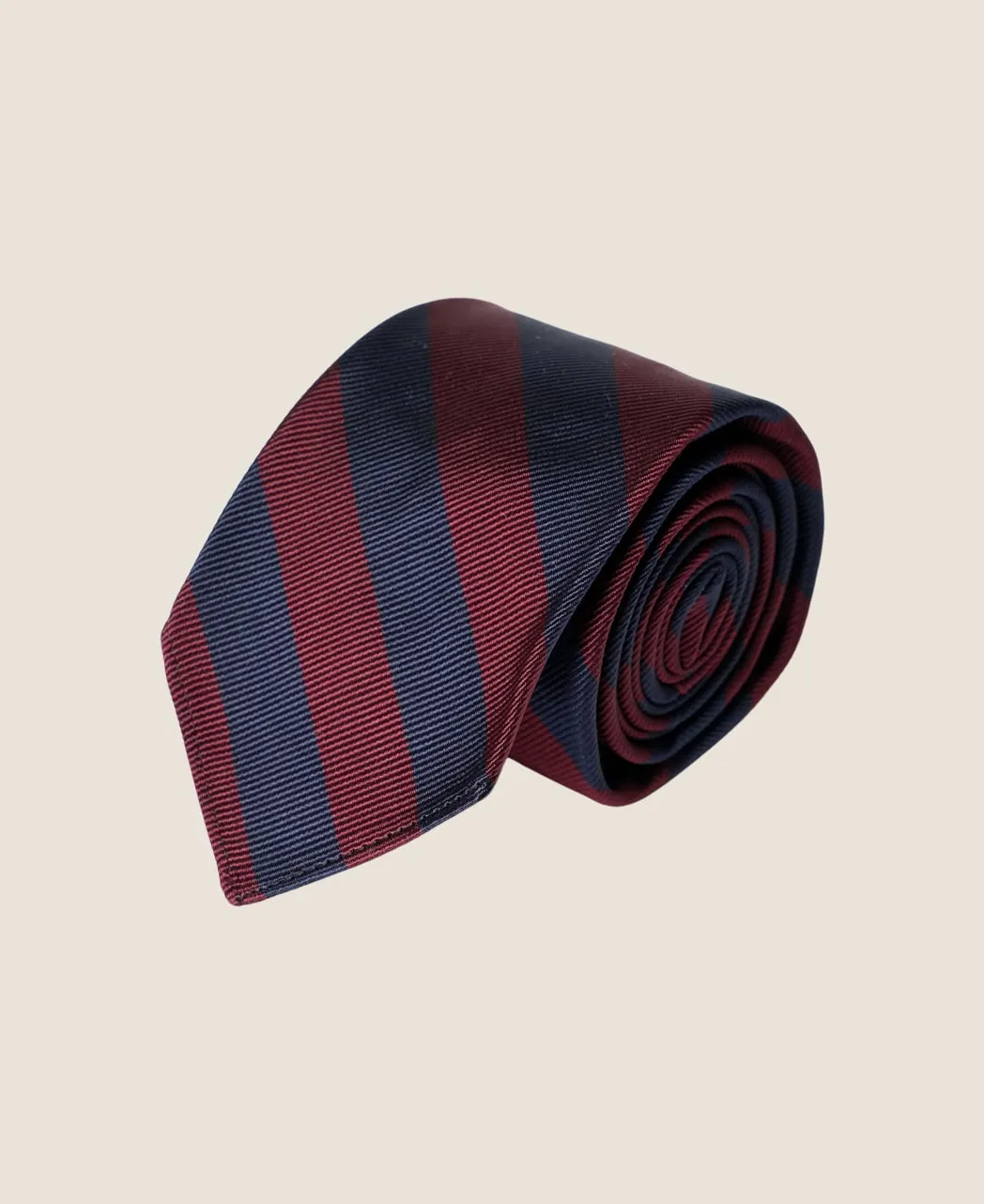 UNTIPPED NARROW TIE REGIMENTAL STRIPE sold by Kamakura product image thumbnail 5