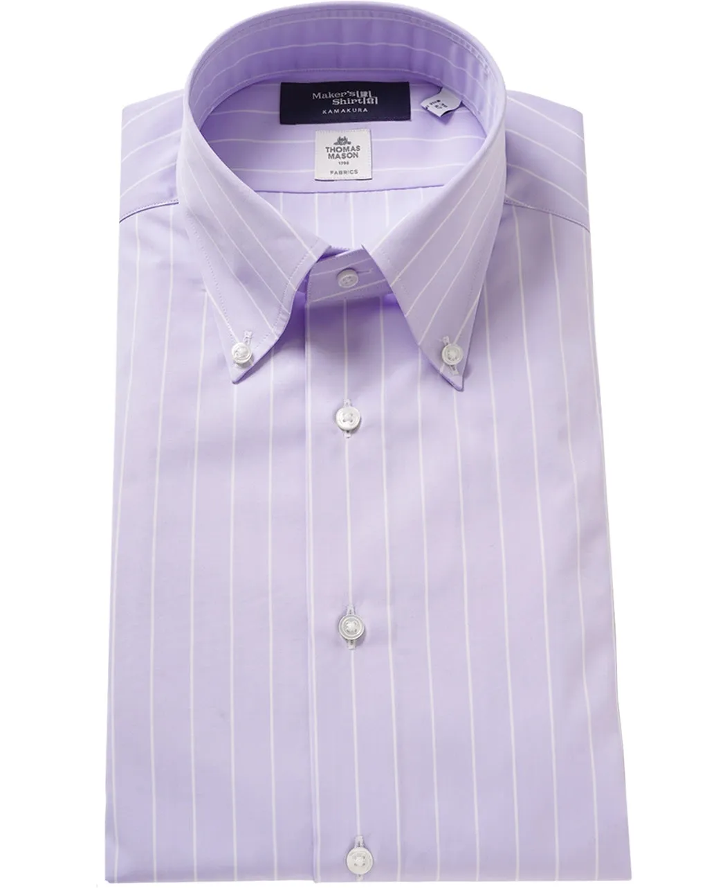 TOKYO SLIM FIT - Button Down Broadcloth THOMAS MASON sold by Kamakura