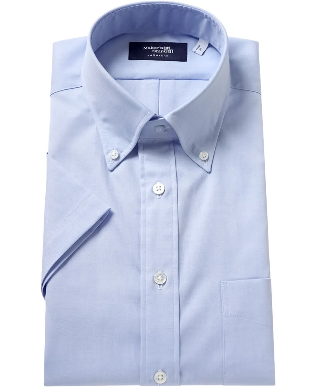 Short Sleeve Shirt - Button Down Pinpoint Oxford sold by Kamakura product image thumbnail 5