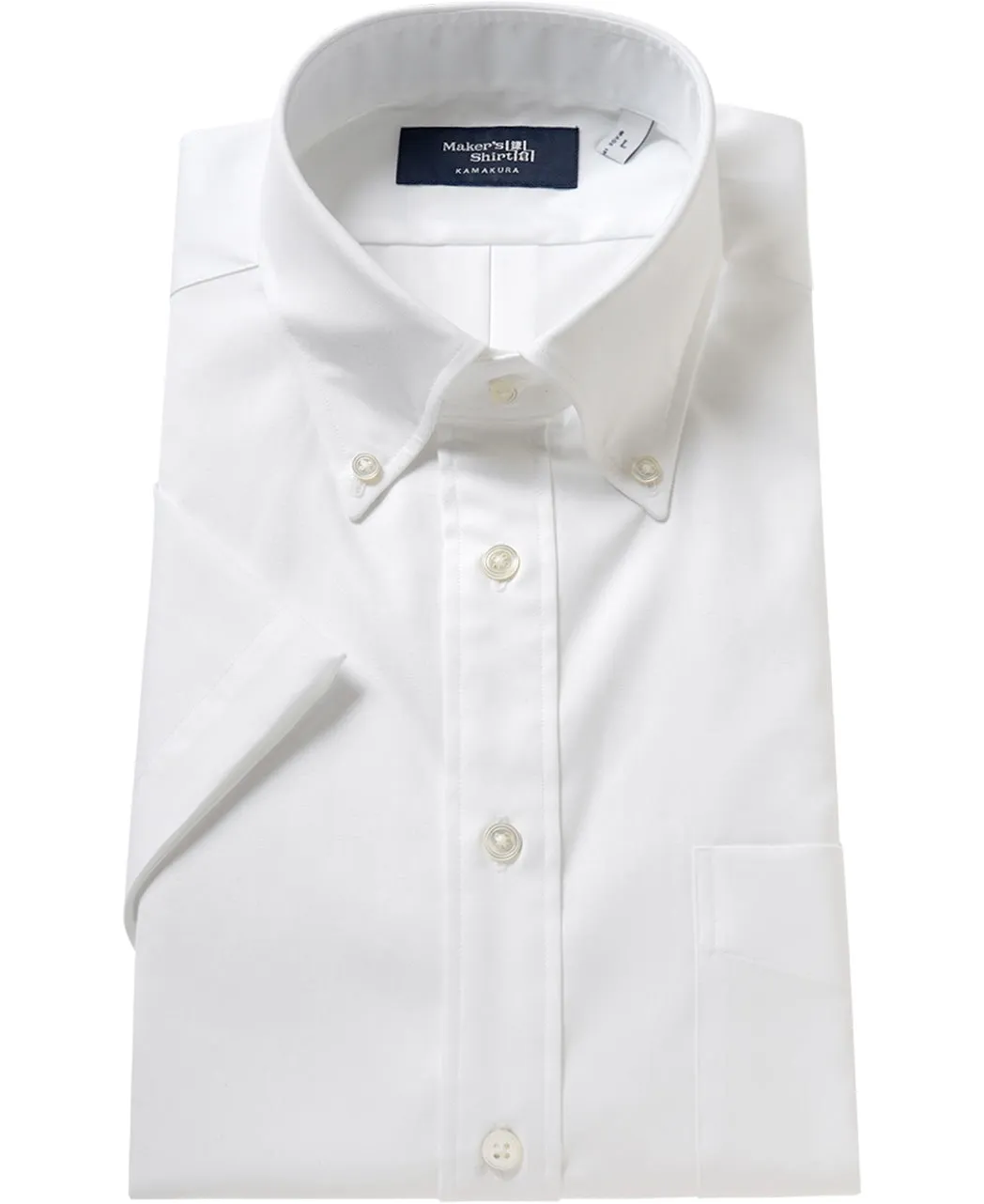 Short Sleeve Shirt - Button Down Pinpoint Oxford sold by Kamakura
