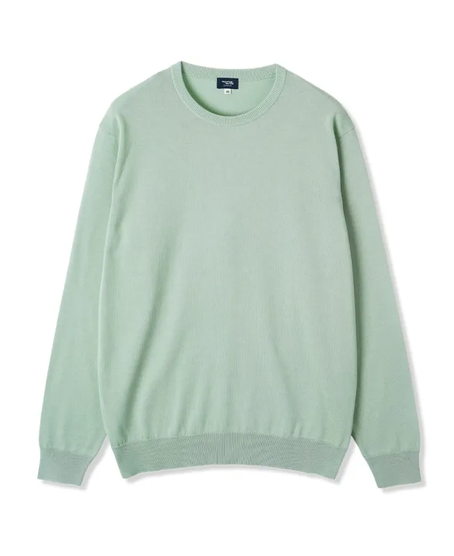 FF30G Cotton Crew Neck Sweater sold by Kamakura
