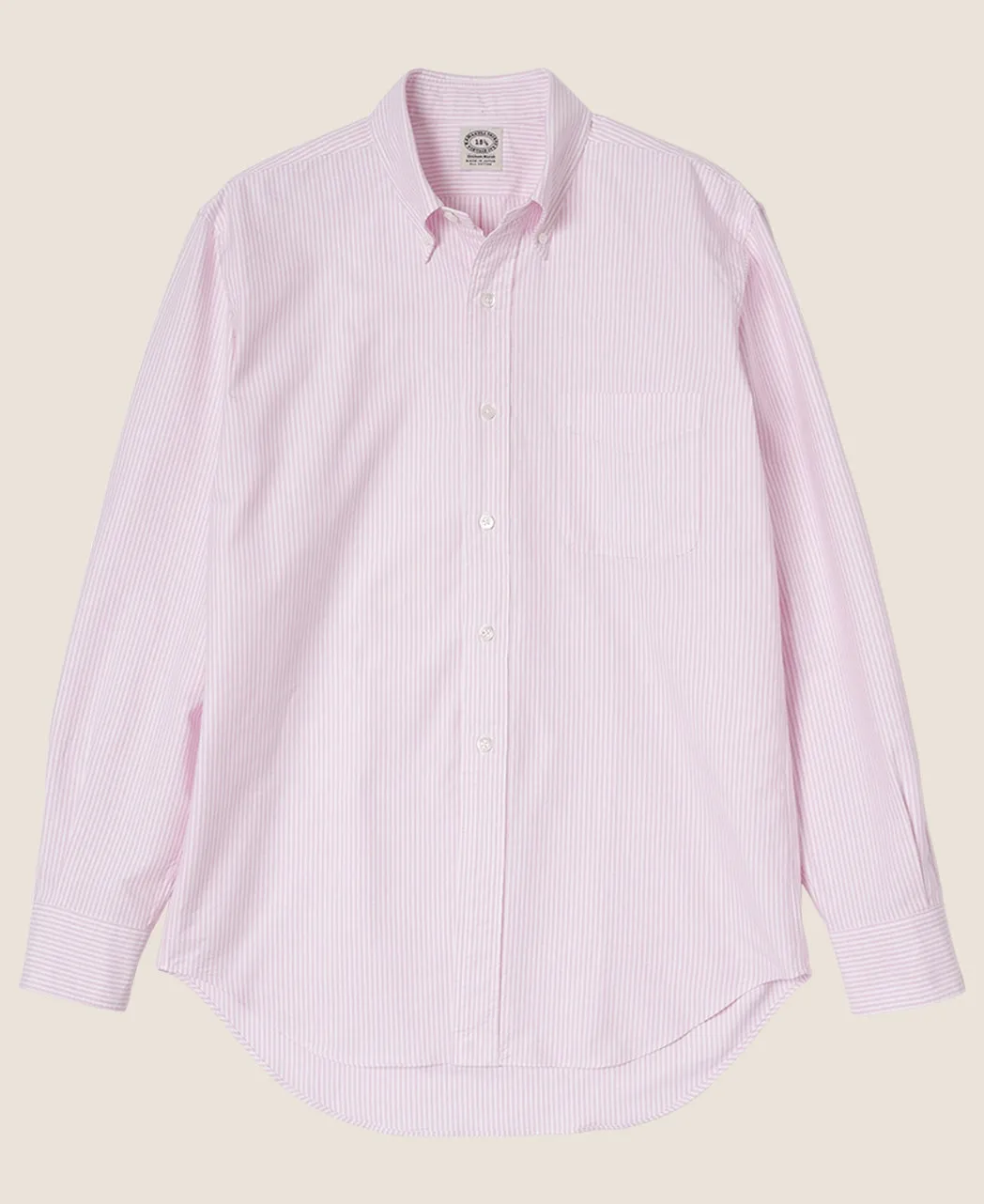 VINTAGE IVY - University Stripe Button Down Oxford sold by Kamakura