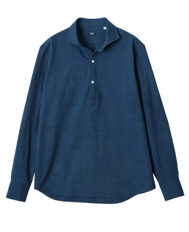 Tokyo Fit - Casual Shirt Chambray Capri sold by Kamakura