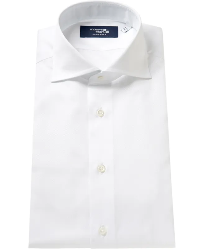 TOKYO SLIM FIT -  Italian Spread Dobby sold by Kamakura