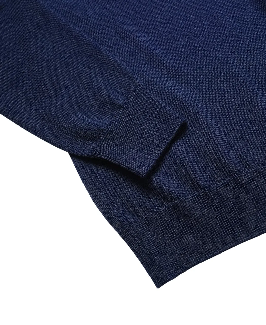 V-NECK KNIT SWEATER 12 Gauge Super Extra Fine Merino sold by Kamakura product image thumbnail 4