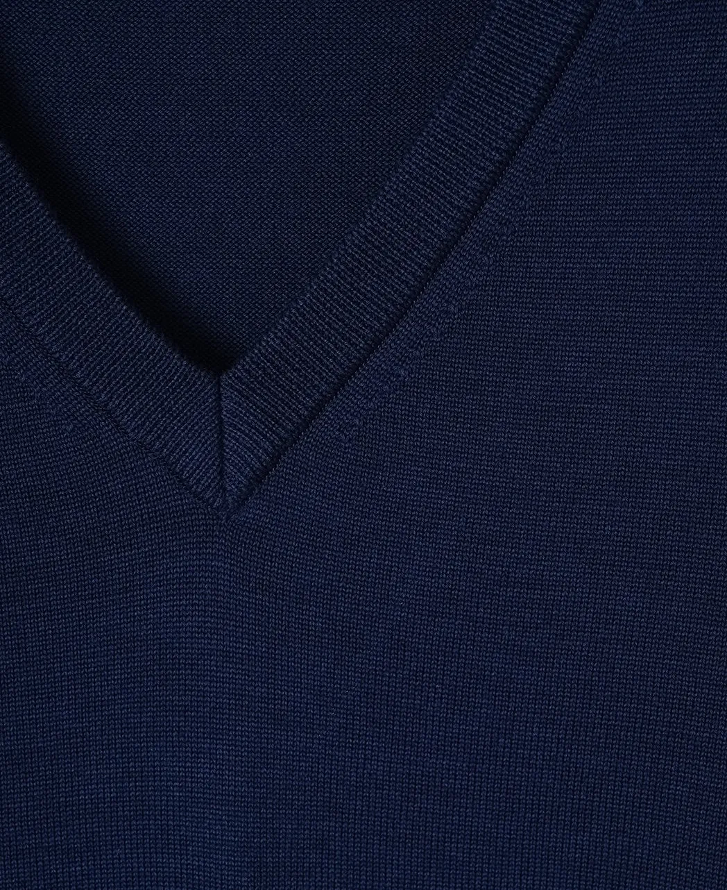 V-NECK KNIT SWEATER 12 Gauge Super Extra Fine Merino sold by Kamakura product image thumbnail 3