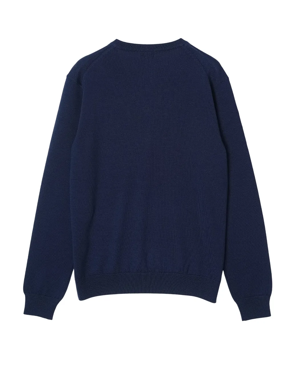 V-NECK KNIT SWEATER 12 Gauge Super Extra Fine Merino sold by Kamakura product image thumbnail 2