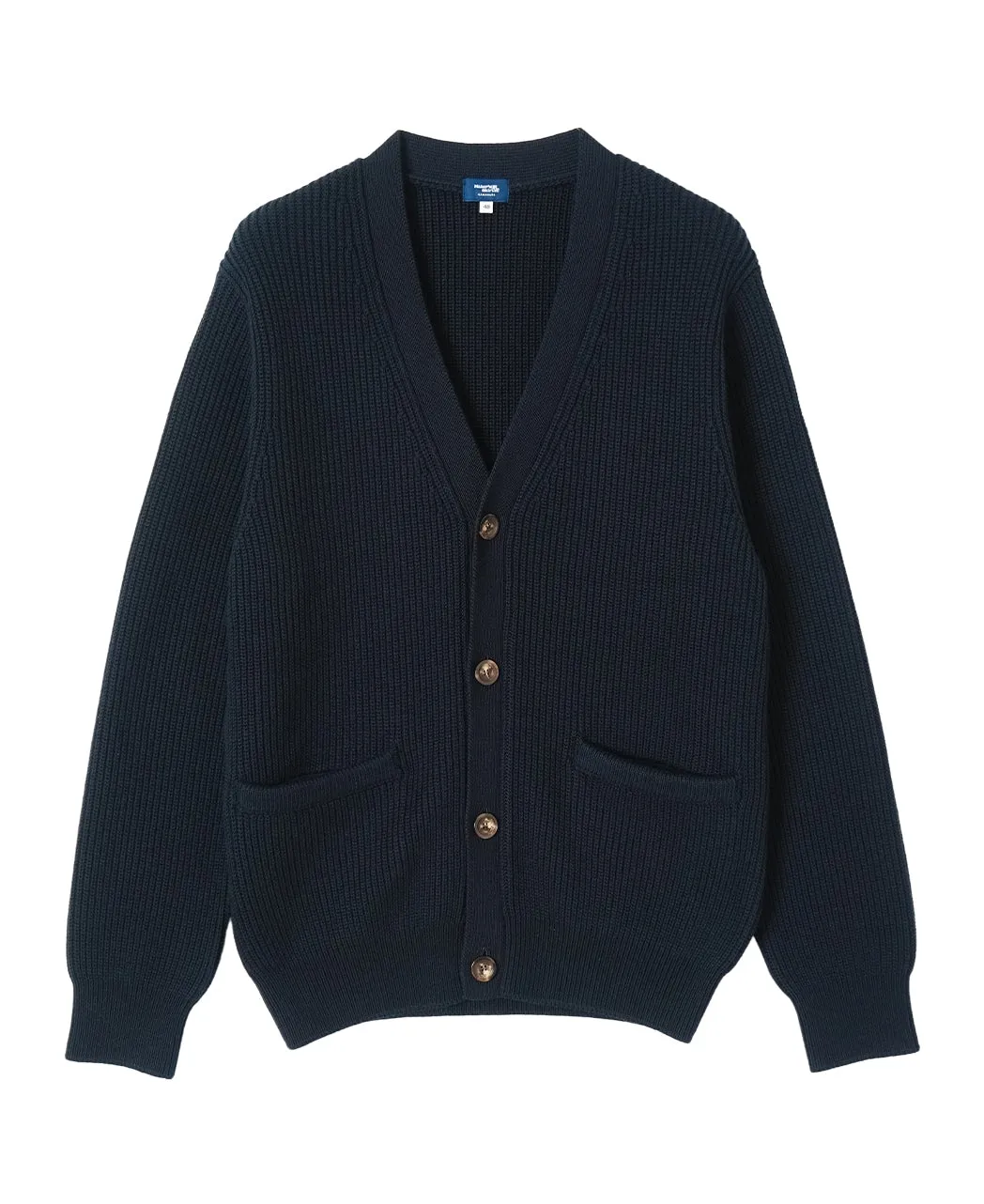 7 Gauge Ribbed Knit Cardigan sold by Kamakura