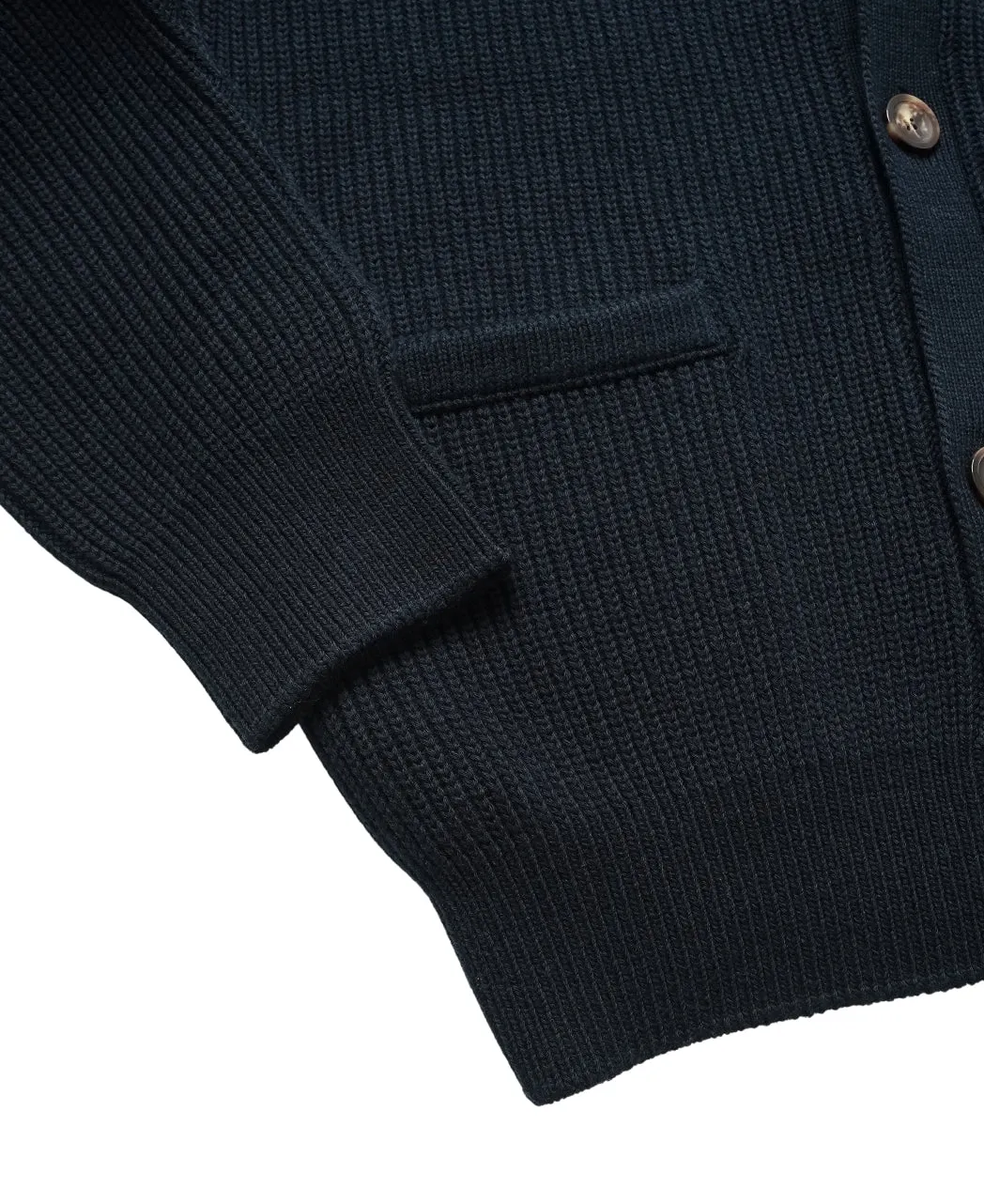 7 Gauge Ribbed Knit Cardigan sold by Kamakura product image thumbnail 5