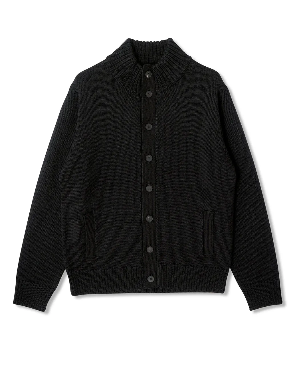 Stand Collar Cardigan sold by Kamakura